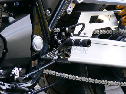 Rear Sets 4POS BLK XJR1200/1300 Black Anodized Finish 1 pc.