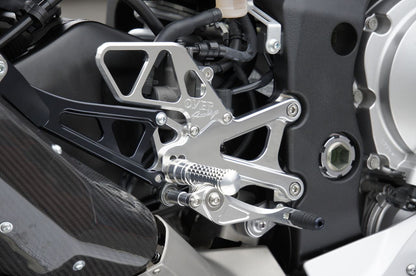 Backstep 4POS SLV YZF-R1 15 Silver Anodized Finish 1pc