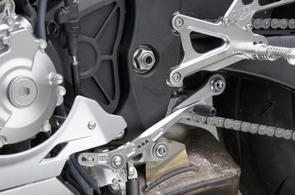 Backstep 4POS SLV YZF-R1 15 Silver Anodized Finish 1pc
