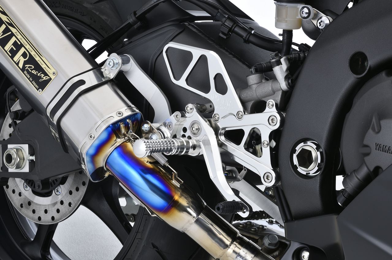 バックステップ 6P SLV YZF-R6 17 シルバーアルマイト仕上げ 1個