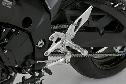 バックステップ 4ポジション シルバー GSX-S1000F シルバー 1個