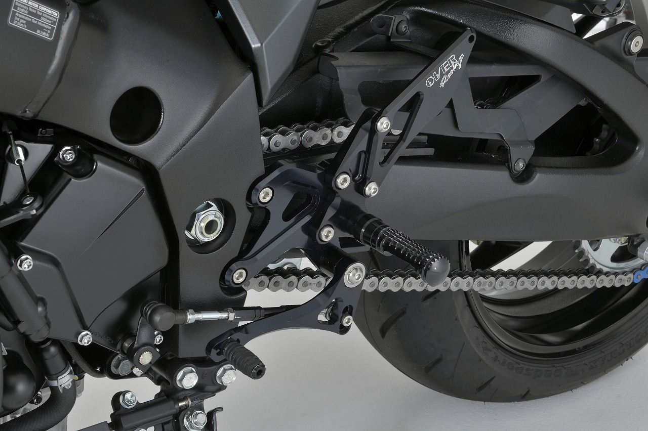 バックステップ 4ポジション ブラック GSX-S1000F ブラック 1個