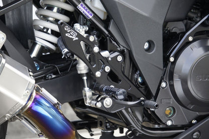 バックステップ 4P BLK GSX250R ブラックアルマイト仕上げ 1個