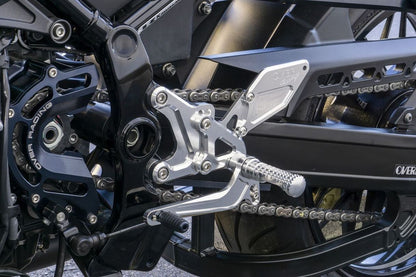Rear Set 4P SIL Z900RS 18-24 Silver Anodized Finish 1 pc.