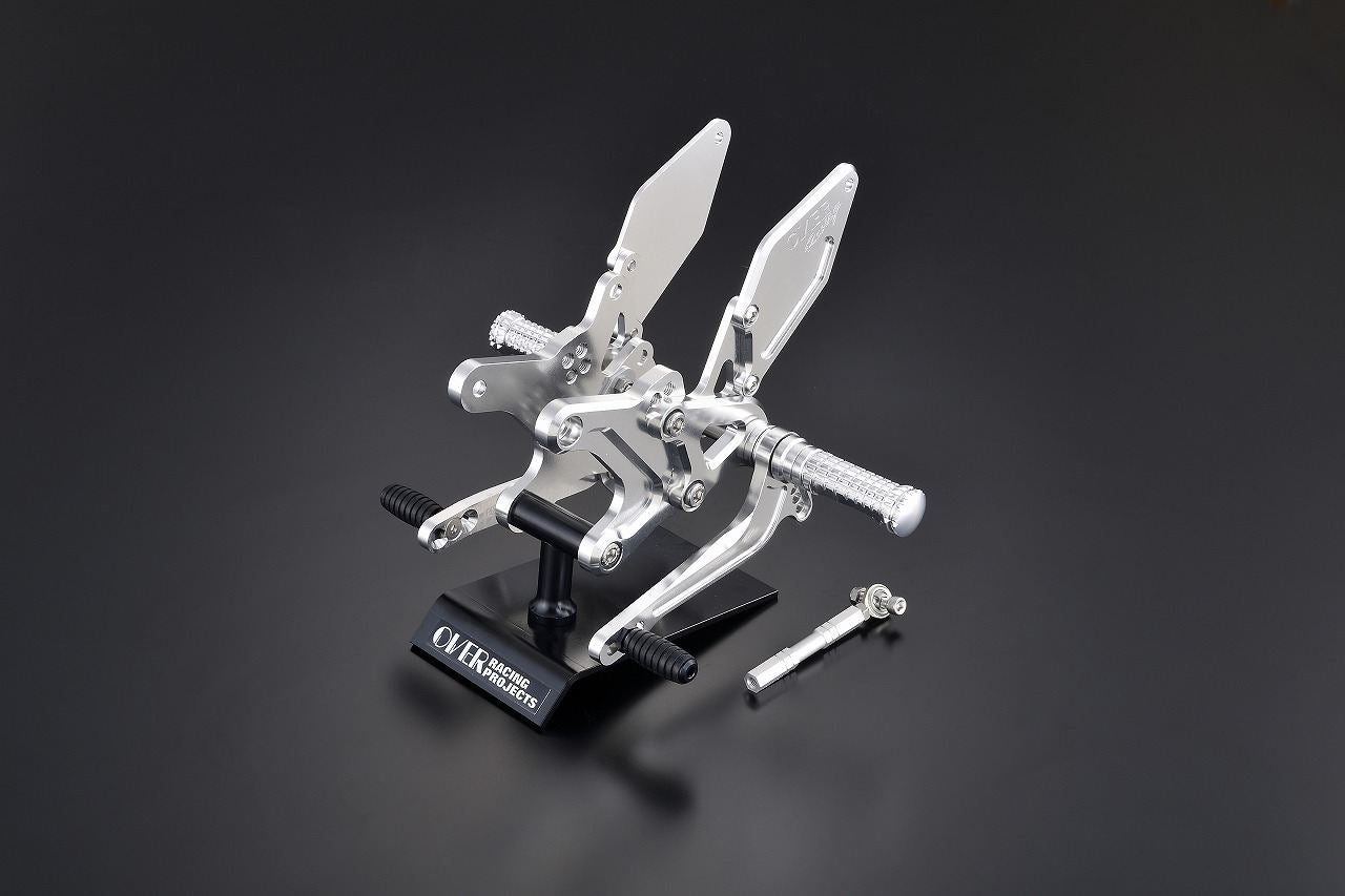 Rear Set 4P SIL Z900RS 18-24 Silver Anodized Finish 1 pc.