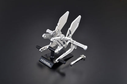 Rear Set 4P SIL Z900RS 18-24 Silver Anodized Finish 1 pc.