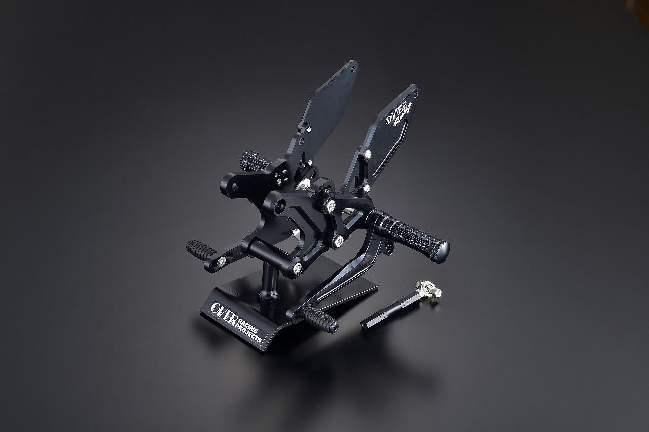 Rear Sets 4P BLK Z900RS Black Anodized Finish 1 pc.
