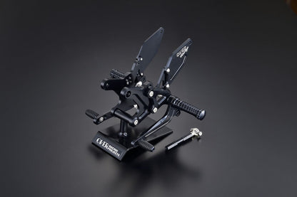 Rear Sets 4P BLK Z900RS Black Anodized Finish 1 pc.