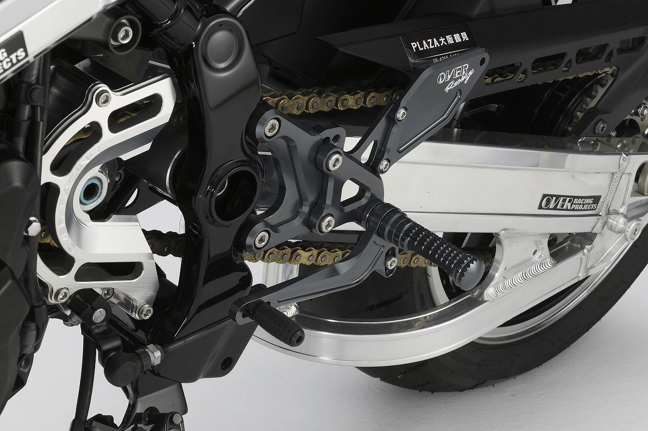 バックステップ 4ポジション ガンメタ Z900RS 18-23/Z900RS Cafe 18-23 ガンメタ 1個