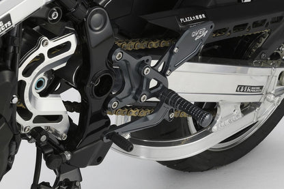 バックステップ 4ポジション ガンメタ Z900RS 18-23/Z900RS Cafe 18-23 ガンメタ 1個