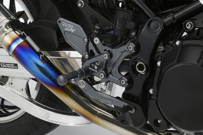 バックステップ 4ポジション ガンメタ Z900RS 18-23/Z900RS Cafe 18-23 ガンメタ 1個