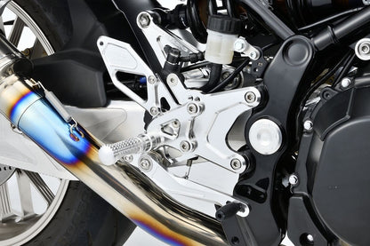 バックステップTYPE-2 4ポジション SIL Z900RS/ABS 18-25 シルバー 1個