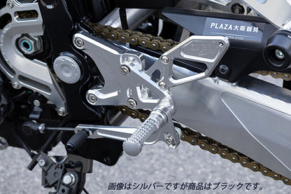 Rear Sets TYPE-2 4-Position Black Z900RS/ABS 18-25 Silver 1pc