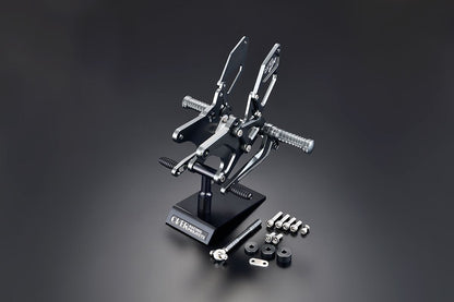 バックステップTYPE-2 4POS ガンメタ Z900RS/ABS 18-25 シルバー 1個