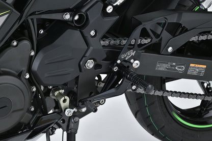 Rear Sets 4P BLK Ninja400 18 1 pc.