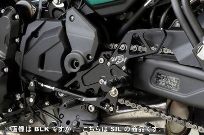 Rear Sets 4P SIL Z650RS 22-23 Silver 1 pc.