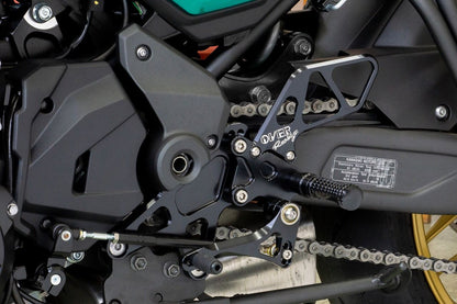 Rear Sets 4P BLK Z650RS 22-23 Black 1 pc.