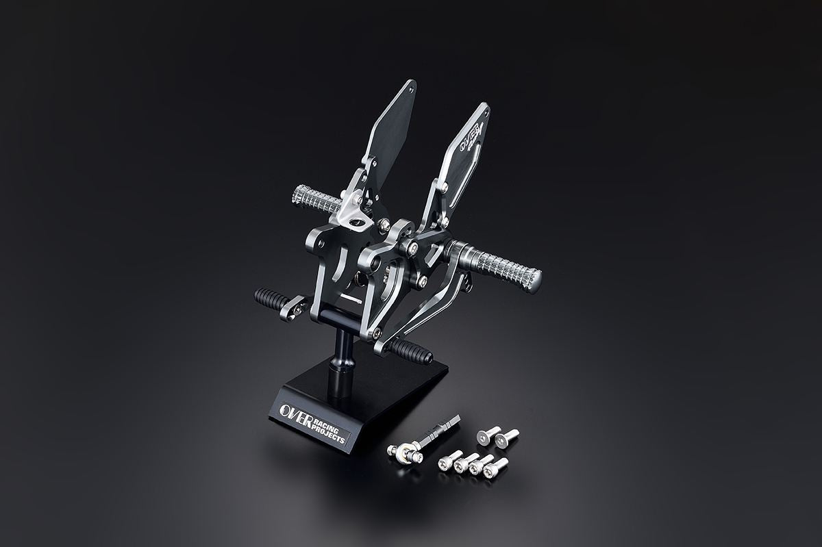 Rear Sets 4-Position Gunmetal for ZX-25R 20-22/ZX-4RR 23- Gunmetal 1 pc.
