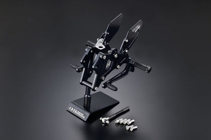 Racing Rear Sets 4-Position Black ZX-25R/ZX-4RR Black 1 pc.