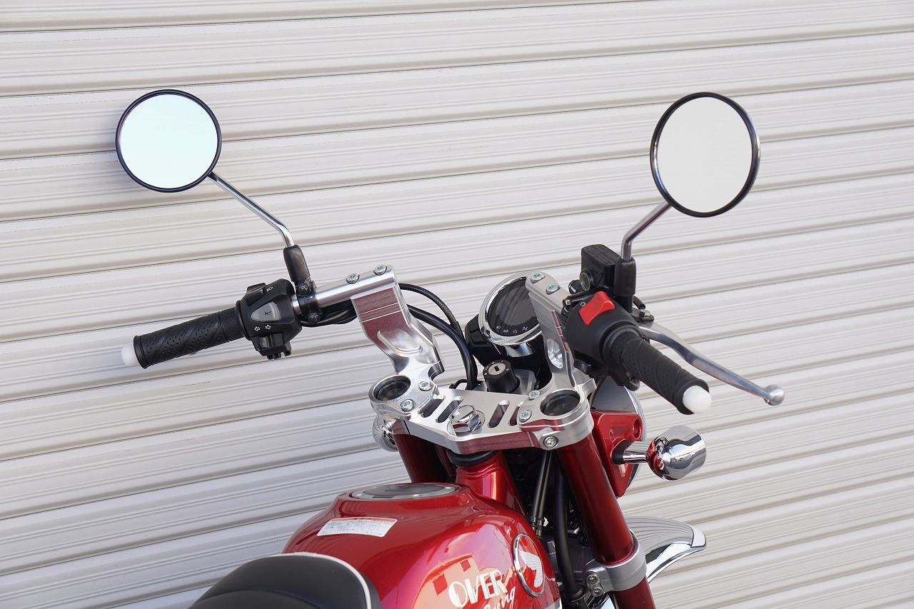 スポーツライディングハンドルキット SLV MONKEY125 シルバーアルマイト仕上げ 1個