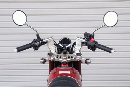 スポーツライディングハンドルキット SLV MONKEY125 シルバーアルマイト仕上げ 1個