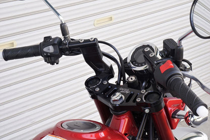 スポーツライディングハンドルキット BLK MONKEY125 ブラックアルマイト仕上げ 1個