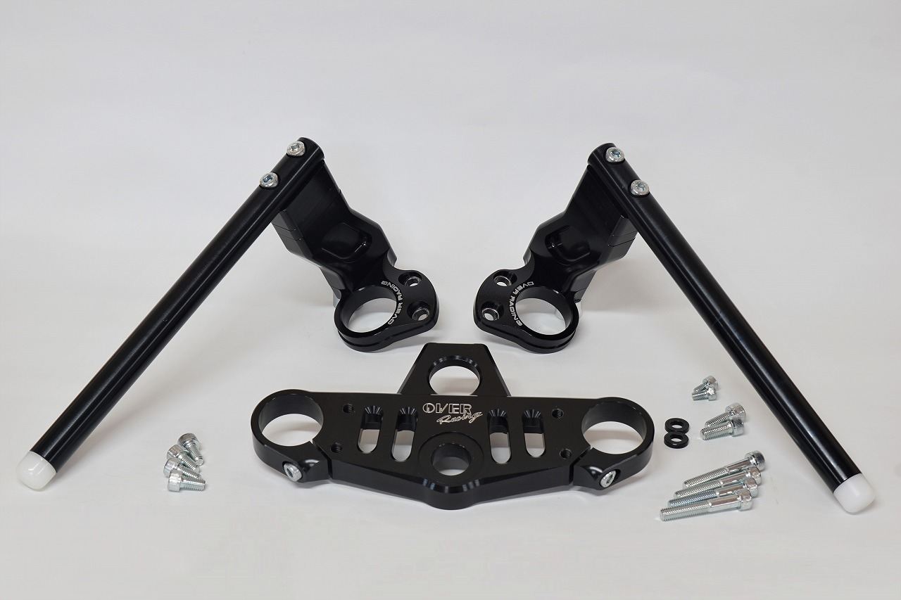 スポーツライディングハンドルキット BLK MONKEY125 ブラックアルマイト仕上げ 1個