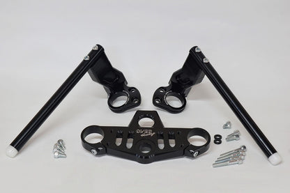 スポーツライディングハンドルキット BLK MONKEY125 ブラックアルマイト仕上げ 1個