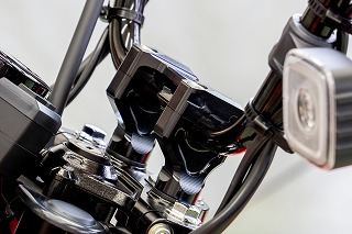 Handlebar Riser BLK CT125 Black 1 pc.