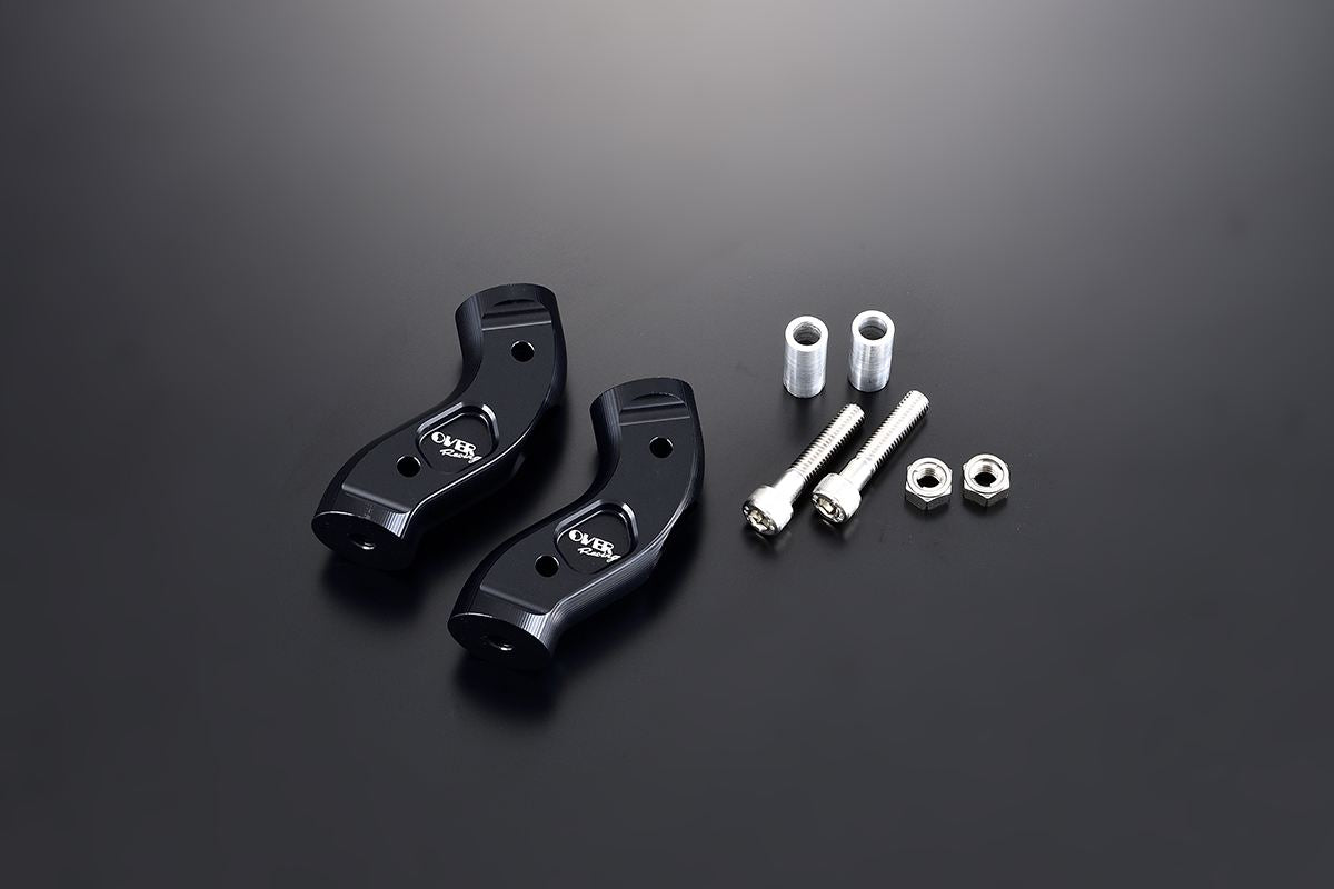 Handlebar Risers Black Monkey 125/Dax 125/Grom/CT125 Black 1 Set