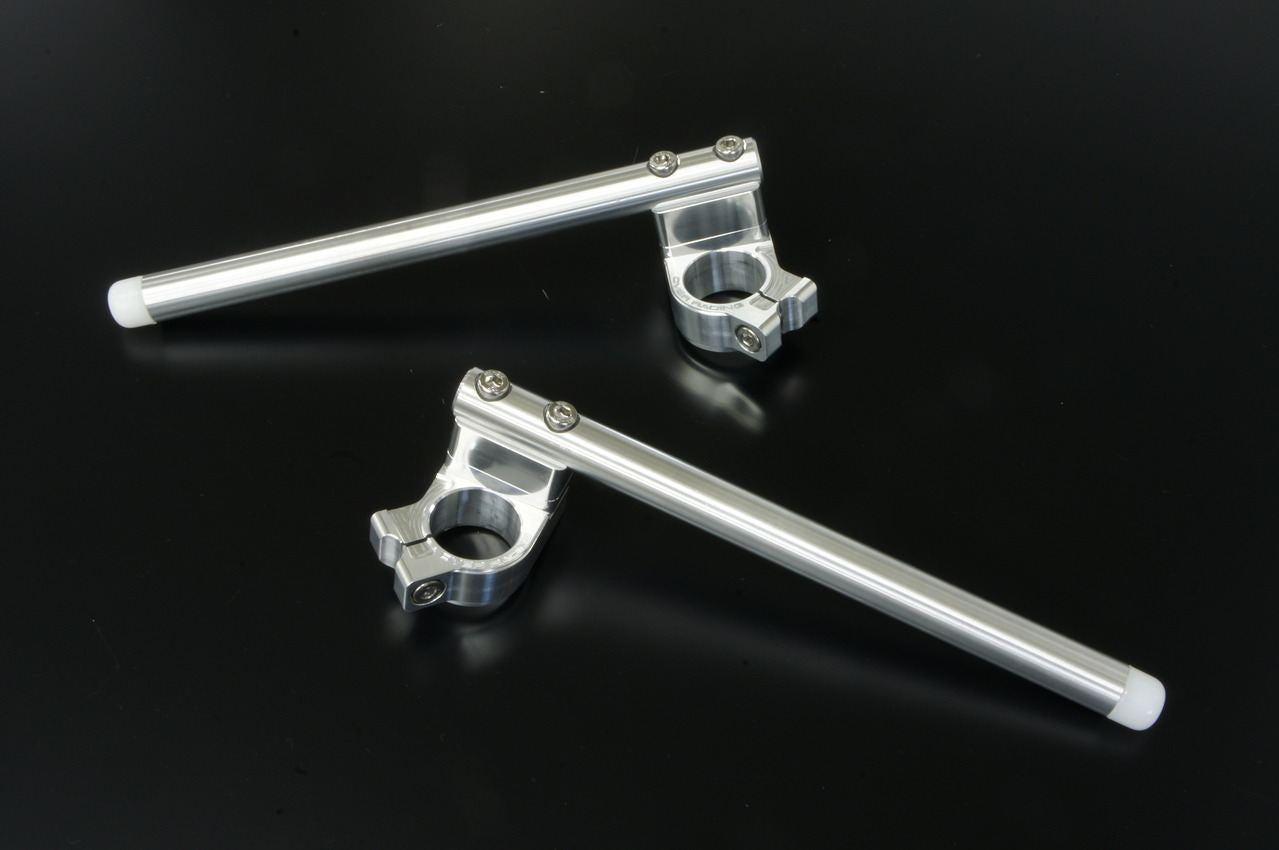 Sports Riding Handlebar Kit CBR400R 13-18 Silver Anodized Finish 1 Set