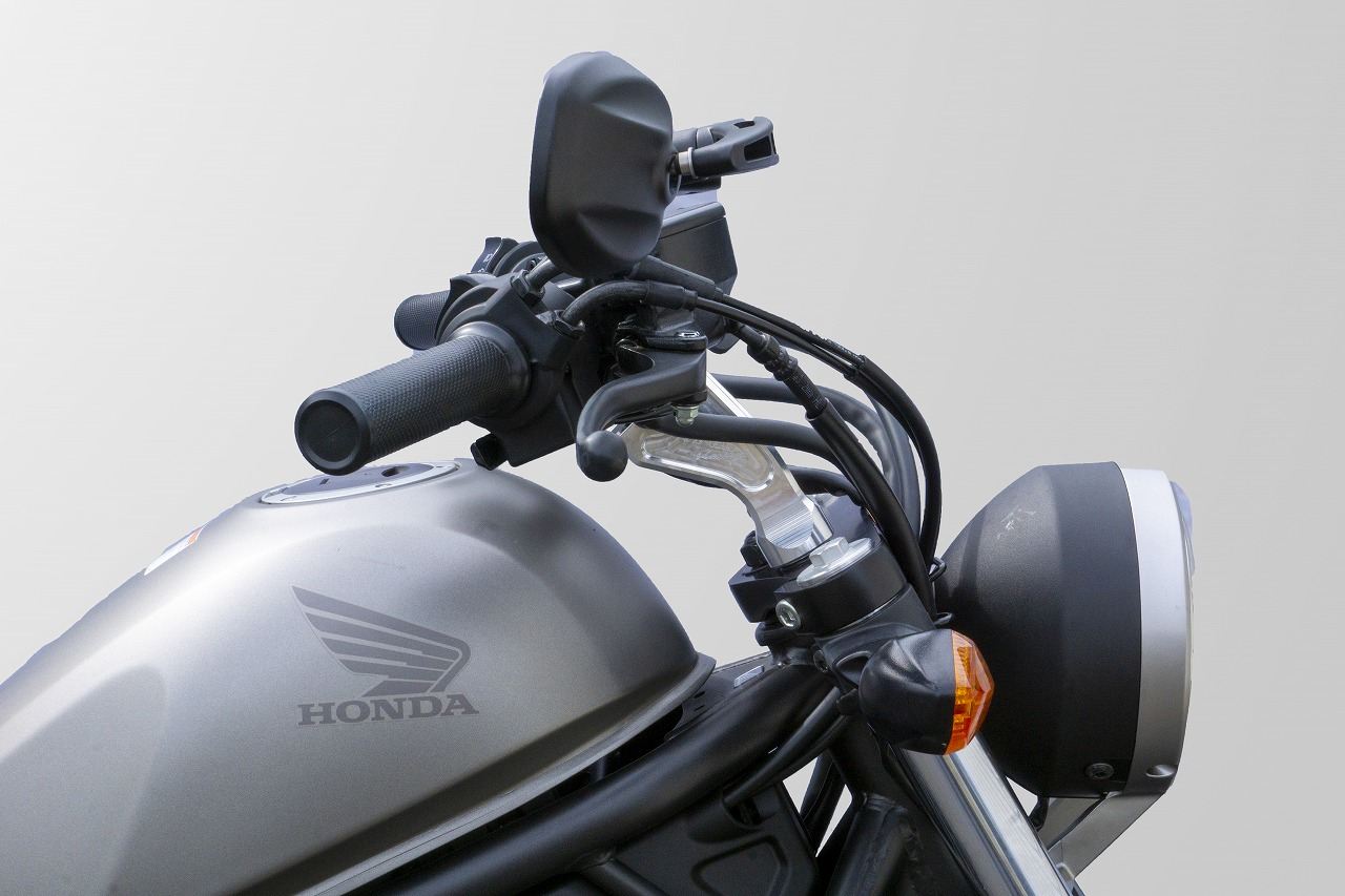 Handlebar Risers SLV Rebel250 -22/23-/500 Silver 1 pc.