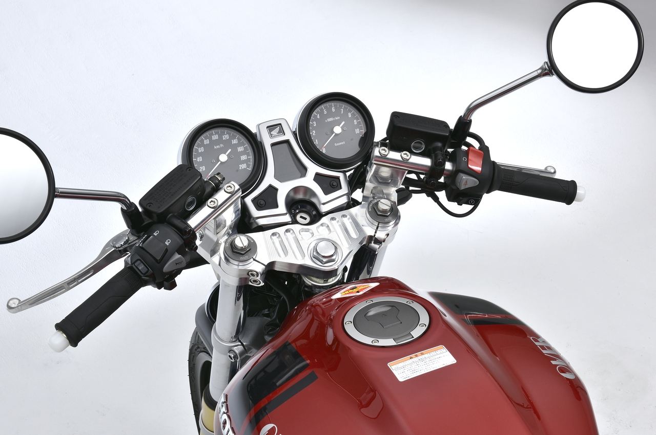 Sports Riding Handlebar Kit SLV CB1100RS 17- Silver Anodized Finish 1 Set