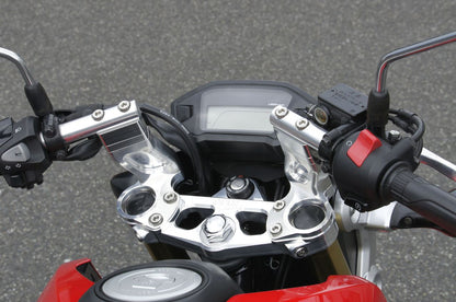 スポーツライディングハンドルキット SLV GROM 13-15/16/17-20 シルバーアルマイト仕上げ 1個