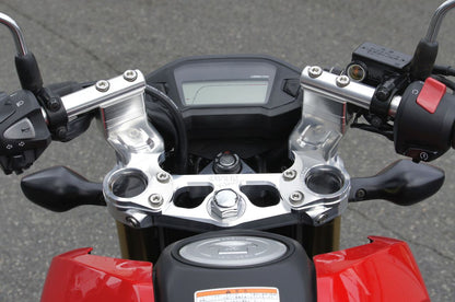 スポーツライディングハンドルキット SLV GROM 13-15/16/17-20 シルバーアルマイト仕上げ 1個