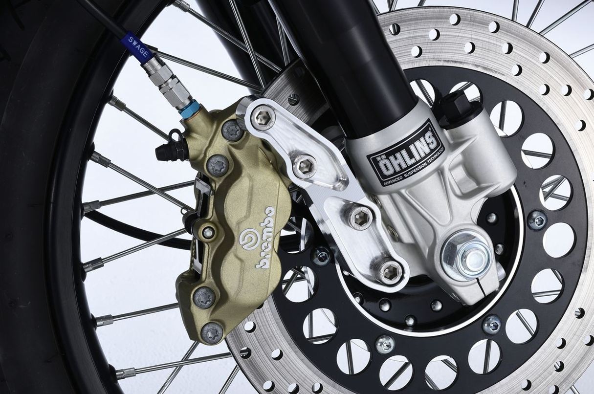 ステムキット SIL SR400 (FI) シルバーアルマイト 1セット