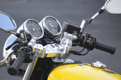 スポーツライディングハンドルキット SLV SR400 (FI) シルバーアルマイト仕上げ 1セット