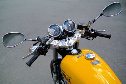 スポーツライディングハンドルキット SLV SR400 (FI) シルバーアルマイト仕上げ 1セット