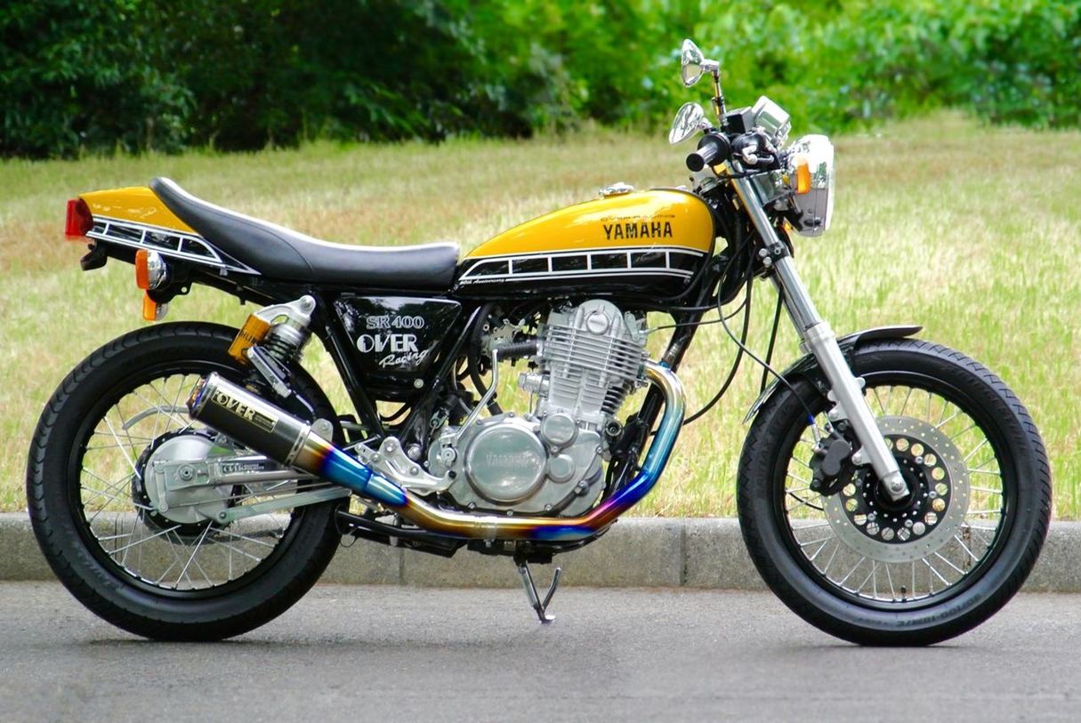 スポーツライディングハンドルキット SLV SR400 (FI) シルバーアルマイト仕上げ 1セット