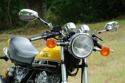 スポーツライディングハンドルキット SLV SR400 (FI) シルバーアルマイト仕上げ 1セット