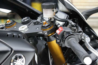Sports Riding Handlebar Kit, Black, YZF-R6 17, Black Alumite Finish, 1 piece