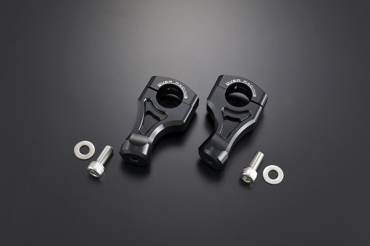 ハンドルクランプ BLK MT-09 21-23 ブラック 1個