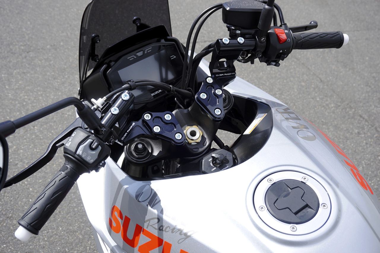 スポーツライディングハンドルキット BLK KATANA 19-21 ブラックアルマイト仕上げ 1個