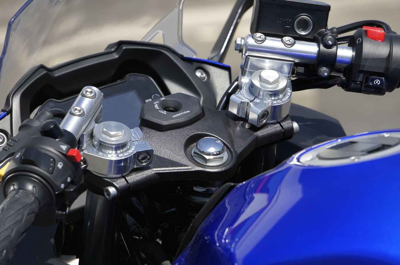 スポーツライディングハンドルキット SLV GSX250R シルバーアルマイト仕上げ 1セット