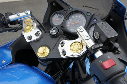 スポーツライディングハンドルキットNinja250R 250 シルバー 1セット