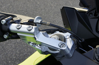 Sports Riding Handlebar Kit SLV Ninja1000 11-16 Silver Anodized 1 pc.