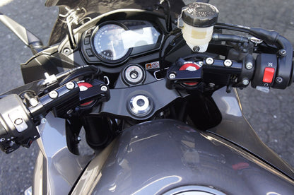 スポーツライディングハンドルキット BLK Ninja1000 11-17 ブラックアルマイト仕上げ 1セット