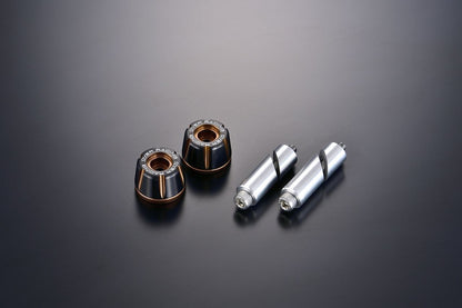 Bar End Type 2 BLK/BRZ Black/Bronze 1 Set