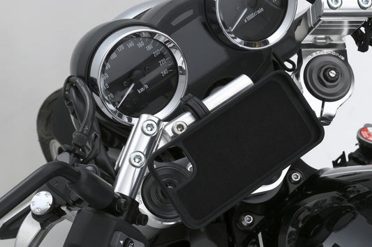 Multi-Utility Bar Type-A Silver, for OVER Handlebar Kit, GROM/Monkey125/Z900RS/CBR400R (13-18), 1 pc.