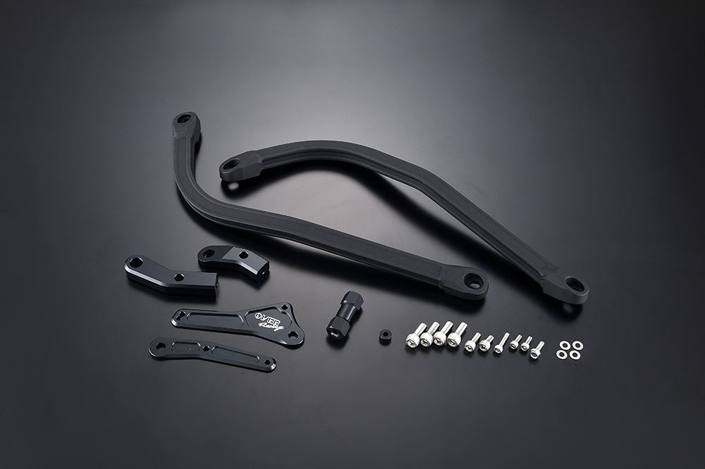 ダウンチューブ BLK モンキー125 21-23 ブラック 左右セット